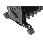 Olejový radiátor G21 Merapi černý, 11 žeber, 2500 W