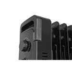 Olejový radiátor G21 Merapi černý, 11 žeber, 2500 W - poškozený obal