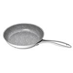 Pánev G21 Gourmet Miracle 28 cm s poklicí, nerez/greblon