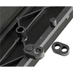 Přechodová lišta G21 Eben pro WPC dlaždice, 30 x 7,5 cm rovná