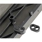 Přechodová lišta G21 Incana pro WPC dlaždice, 38,5 x 7,5 cm rohová (pravá)