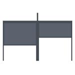 Příslušenství G21 boční markýza 4x2,6 m pro pergolu Trenton