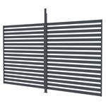 Příslušenství G21 fixní lamelová stěna 4x2,6 m pro pergolu Trenton