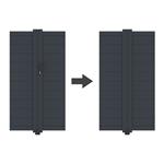 Příslušenství G21 montážní profil pro bránu s pohonem, 176 cm