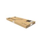 Přístřešek na dřevo G21 WOH 136 - 182 x 75 cm, šedý