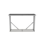 Přístřešek na dřevo G21 WOH 181 - 242 x 75 cm, antracitový