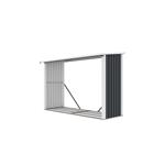 Přístřešek na dřevo G21 WOH 335 - 242 x 89 cm, antracitový