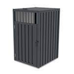 Přístřešek na popelnice G21 73x121x82 cm, antracitový plechový