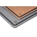 Prkénko krájecí G21 EcoCut z přírodní celulózy - sada 2 ks, grafitové/hnědé