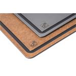 Prkénko krájecí G21 EcoCut z přírodní celulózy - sada 2 ks, hnědé/grafitové