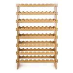 Regál na víno G21 na 72 lahví, bambusový
