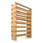 Regál na víno G21 na 72 lahví, bambusový