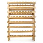 Regál na víno G21 na 72 lahví, bambusový