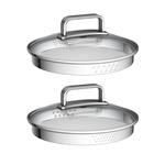 Sada nádobí G21 Gourmet Magic s cedníkem, 4 díly, nerez