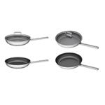 Sada nádobí G21 Gourmet Magic s cedníkem, 4 díly, nerez