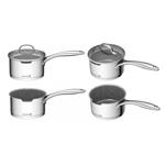 Sada nádobí G21 Gourmet Miracle s hrncem navíc, 11 dílů, nerez/greblon