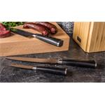 Sada nožů G21 Damascus Premium v bambusovém bloku, Box, 5 ks + brusný kámen