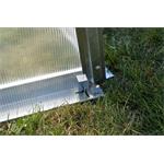 Skleník G21 GZ 59 - 251 x 311 cm, pozinkovaný - 2. jakost