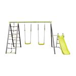 Skluzavka G21 k zahradní houpačce zelená