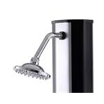 Solární sprcha G21 Amber 60 l, černo-stříbrná 