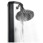 Solární sprcha G21 Amber 60 l, černo-stříbrná 