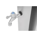 Solární sprcha G21 Helen 40 l, černo-stříbrná 