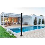 Solární sprcha G21 Spade 60 l, černá 