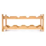 Stojan na víno G21 na 8 lahví, bambusový