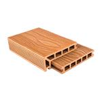 Terasové prkno G21 zakončovací, 2,5 x 14 x 400 cm, Light Wood, WPC