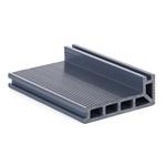 Terasové prkno G21 zakončovací, 2,5 x 14 x 400 cm, Silver Wood, WPC