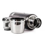 Termoska G21 na pití, 500 ml, ocelově šedá