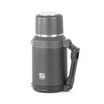 Termoska G21 nerezová 1200 ml, černo-šedá