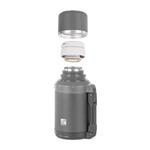 Termoska G21 nerezová 1200 ml, černo-šedá