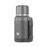 Termoska G21 nerezová 1200 ml, černo-šedá