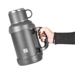 Termoska G21 nerezová 2500 ml, černo-šedá