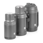 Termoska G21 nerezová 2500 ml, černo-šedá