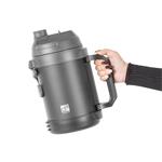 Termoska G21 nerezová 3800 ml, černo-šedá