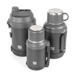 Termoska G21 nerezová 3800 ml, černo-šedá