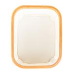 Úložný box G21 24 x 30 x 15 cm, bambusový s víkem, béžový