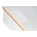 Úložný box G21 30 x 15 x 15 cm, bambusový s víkem, béžový