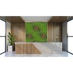 Umělá zelená stěna G21 Listo Forest, 50x50 cm