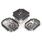 Vakuovací dóza G21 1900 ml, nerezová