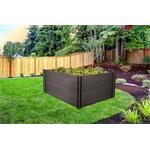 Vyvýšený záhon G21 Crop 210 x 106 x 80, WPC, Eben