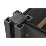 Vyvýšený záhon G21 Crop Duo 106 x 106 x 57, WPC, Cumaru - 2. jakost