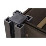 Vyvýšený záhon G21 Crop Duo 143 x 68 x 57, WPC, Cumaru