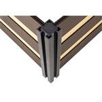 Vyvýšený záhon G21 Crop Duo 143 x 68 x 57, WPC, Cumaru