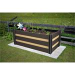 Vyvýšený záhon G21 Crop Duo 143 x 68 x 57, WPC, Cumaru
