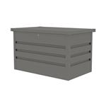 Zahradní box G21 Denver 280 L, metalický šedý plechový