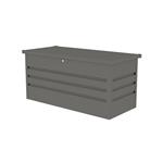 Zahradní box G21 Denver 400 L, metalický šedý plechový