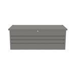 Zahradní box G21 Denver 560 L, metalický šedý plechový